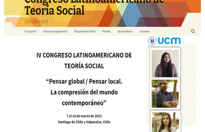 Cuarta edición del Congreso Latinoamericano de Teoría Social.